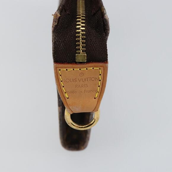 LOUIS VUITTON Monogram Bucket PM Accessory Pouch LV Auth am9205